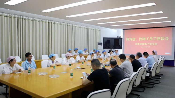 抓黨建、促穩(wěn)工”——炬神電子黨支部為企業(yè)穩(wěn)工獻(xiàn)計(jì)獻(xiàn)策